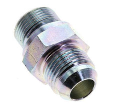 JIC Dubbele Nippel M22 X 1.5 X UNF 7/8''-14 Staal NBR 210bar