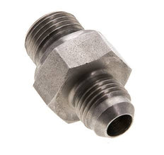 JIC Dubbele Nippel M16 X 1.5 X UNF 9/16''-18 RVS FKM 275bar