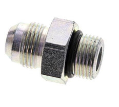 JIC Dubbele Nippel M18 X 1.5 X UNF 3/4''-16 Staal NBR 275bar