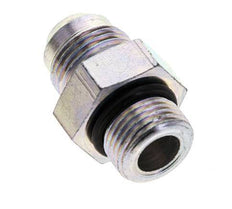 JIC Dubbele Nippel M18 X 1.5 X UNF 3/4''-16 Staal NBR 275bar