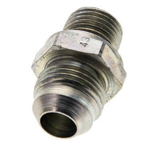 JIC Dubbele Nippel M16 X 1.5 X UNF 3/4''-16 Staal NBR 275bar