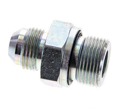 JIC Dubbele Nippel M22 X 1.5 X UNF 3/4''-16 Staal NBR 275bar