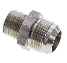 JIC Double Nipple UN 1-5/16''-12 x 3/4'' NPT Stainless Steel 170bar (2388.5psi)