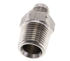 JIC Double Nipple UNF 9/16''-18 x 1/2'' NPT Stainless Steel 210bar (2950.5psi)
