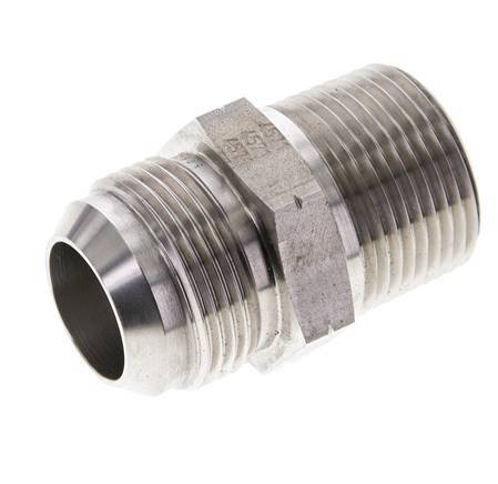 JIC Double Nipple UN 1-5/16''-12 x 1'' NPT Stainless Steel 140bar (1967.0psi)