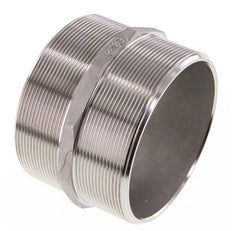Dubbele Nippel G4'' RVS Vlakke Afdichting 16bar 117mm Hex