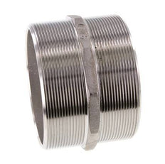 Dubbele Nippel G4'' RVS Vlakke Afdichting 16bar 117mm Hex
