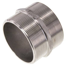 Dubbele Nippel G3'' RVS Vlakke Afdichting 16bar 92mm Hex