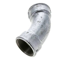 45° L-Koppeling Fitting Rp2'' Binnendraad Gietijzer 25bar