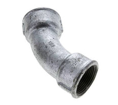 45° L-Koppeling Rp1 1/4'' Binnendraad Gietijzer 25bar