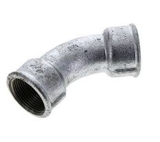 45° L-Koppeling Rp1 1/4'' Binnendraad Gietijzer 25bar