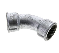 45° L-Koppeling Rp1 1/4'' Binnendraad Gietijzer 25bar