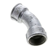 45° L-Koppeling Rp1 1/4'' Binnendraad Gietijzer 25bar