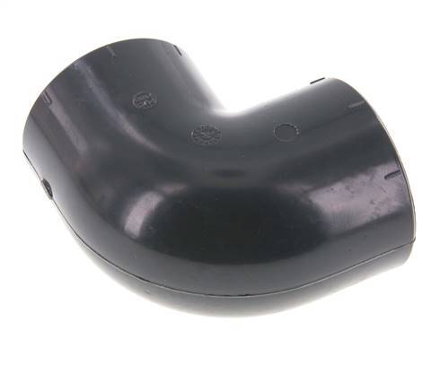 90° L-Koppeling Rp2'' Binnendraad PVC-U 16bar En 1452-3