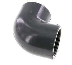90° L-Koppeling Rp2'' Binnendraad PVC-U 16bar En 1452-3