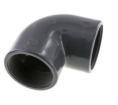 90° L-Koppeling Rp2 1/2'' Binnendraad PVC-U 16bar En 1452-3