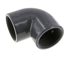 90° L-Koppeling Rp2 1/2'' Binnendraad PVC-U 16bar En 1452-3