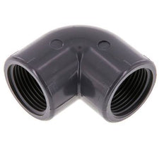 90deg Angled Fitting Rp3/4'' Female PVC-U 16bar (224.8psi) EN 1452-3 [5 Pieces]