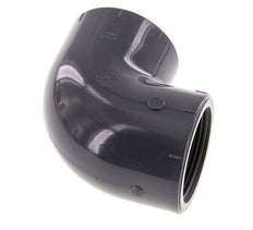 90° L-Koppeling Rp1 1/2'' Binnendraad PVC-U 16bar En 1452-3