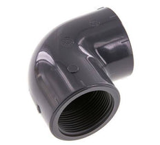 90° L-Koppeling Rp1 1/2'' Binnendraad PVC-U 16bar En 1452-3