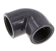 90° L-Koppeling Rp1 1/2'' Binnendraad PVC-U 16bar En 1452-3