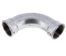 90° L-Koppeling Rp2'' Binnendraad Lang Gietijzer 25bar