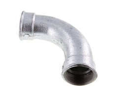 90° L-Koppeling Rp2'' Binnendraad Lang Gietijzer 25bar