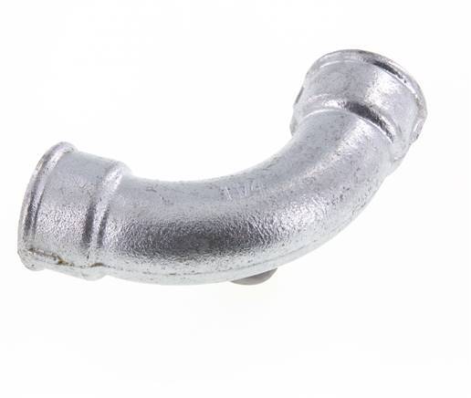 90° L-Koppeling Rp1 1/4'' Binnendraad Lang Gietijzer 25bar