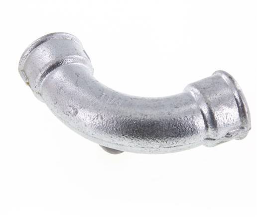 90° L-Koppeling Rp1 1/4'' Binnendraad Lang Gietijzer 25bar