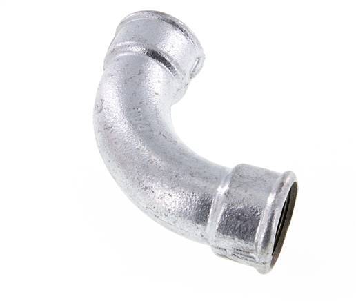 90° L-Koppeling Rp1 1/4'' Binnendraad Lang Gietijzer 25bar