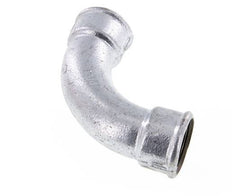 90° L-Koppeling Rp1 1/4'' Binnendraad Lang Gietijzer 25bar