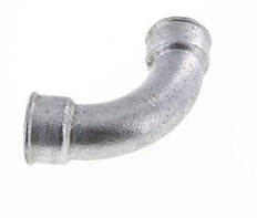 90° L-Koppeling Fitting Rp1 1/2'' Binnendraad Lang Gietijzer 25bar