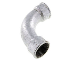 90° L-Koppeling Fitting Rp1 1/2'' Binnendraad Lang Gietijzer 25bar