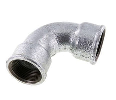 90° L-Koppeling Rp1 1/4'' Binnendraad Kort Gietijzer 25bar