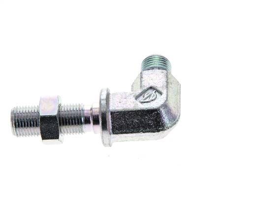 L-Koppeling G1/8" Binnendraad Koppeling Hoge Druk Staal 350bar Hydrauliek