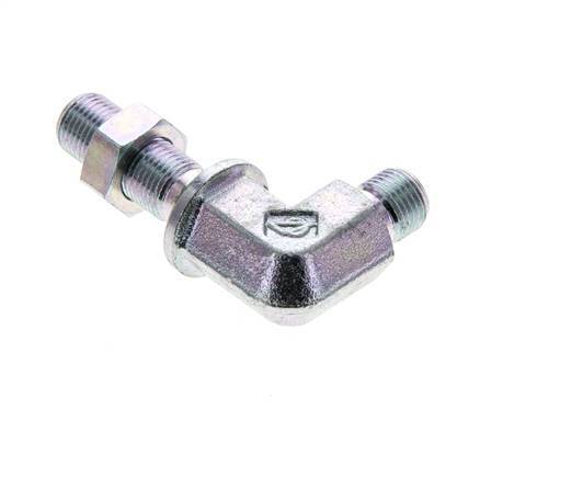 L-Koppeling G1/8" Binnendraad Koppeling Hoge Druk Staal 350bar Hydrauliek