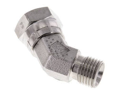 45° L-Koppeling G1/4" Binnendraad Hoge Druk RVS 350bar Hydrauliek