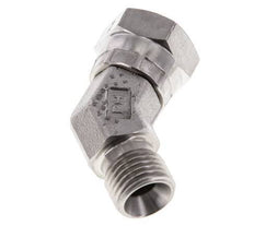 45° L-Koppeling G1/4" Binnendraad Hoge Druk RVS 350bar Hydrauliek