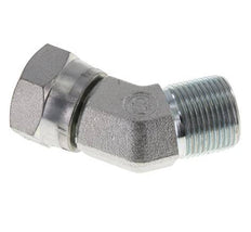 45° L-Koppeling G3/4 '' Binnendraad X Buitendraad Hoge Druk Staal 60° Conus 175bar Hydrauliek