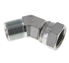 45° L-Koppeling G3/4 '' Binnendraad X Buitendraad Hoge Druk Staal 60° Conus 175bar Hydrauliek