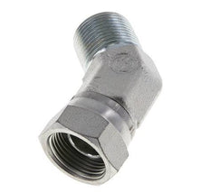 45° L-Koppeling G3/4 '' Binnendraad X Buitendraad Hoge Druk Staal 60° Conus 175bar Hydrauliek