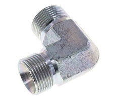 90° L-Koppeling G3/4" Hoge Druk Staal 60° Conus 325bar Hydrauliek