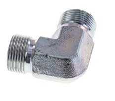 90° L-Koppeling G3/4" Hoge Druk Staal 60° Conus 325bar Hydrauliek