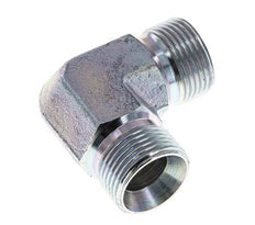 90° L-Koppeling G3/4" Hoge Druk Staal 60° Conus 325bar Hydrauliek
