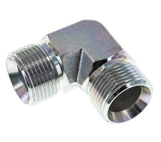 90° L-Koppeling G1'' Hoge Druk Staal 60° Conus 225bar Hydrauliek