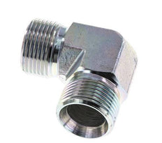 90° L-Koppeling G1'' Hoge Druk Staal 60° Conus 225bar Hydrauliek