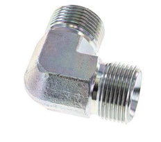 90° L-Koppeling G1'' Hoge Druk Staal 60° Conus 225bar Hydrauliek