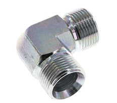 90° L-Koppeling G1'' Hoge Druk Staal 60° Conus 225bar Hydrauliek