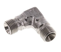 90° L-Koppeling G1/8'' Hoge Druk RVS 60° Conus 400bar Hydrauliek