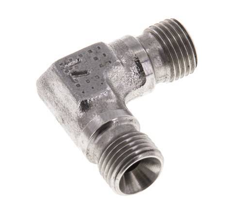 90° L-Koppeling G1/8'' Hoge Druk RVS 60° Conus 400bar Hydrauliek
